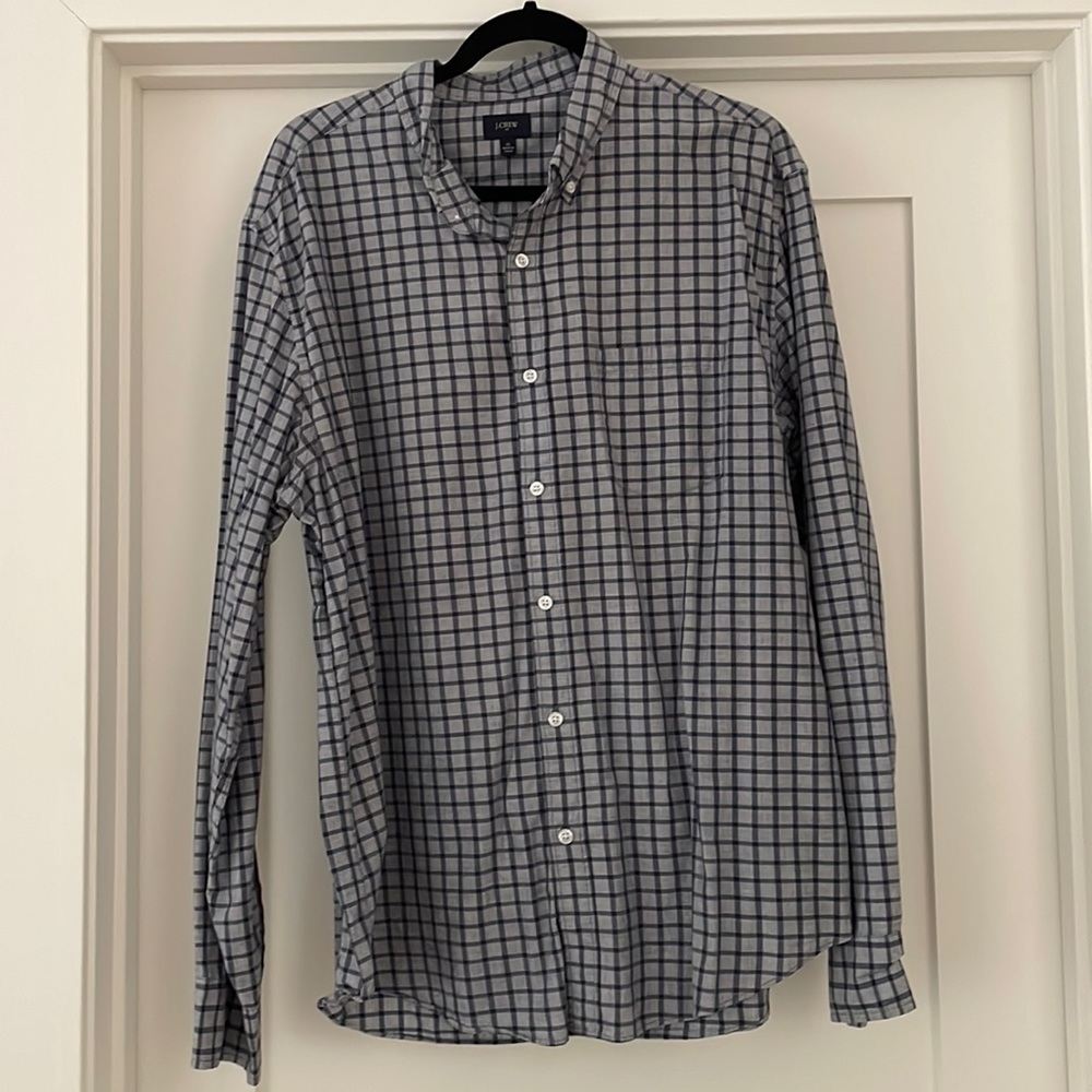J.Crew Men's Casual Button-down Shirt, Size XL